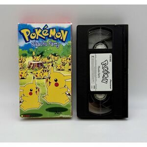 Pokemon Vol. 12:‎ Pikachu Party (VHS, 1999)